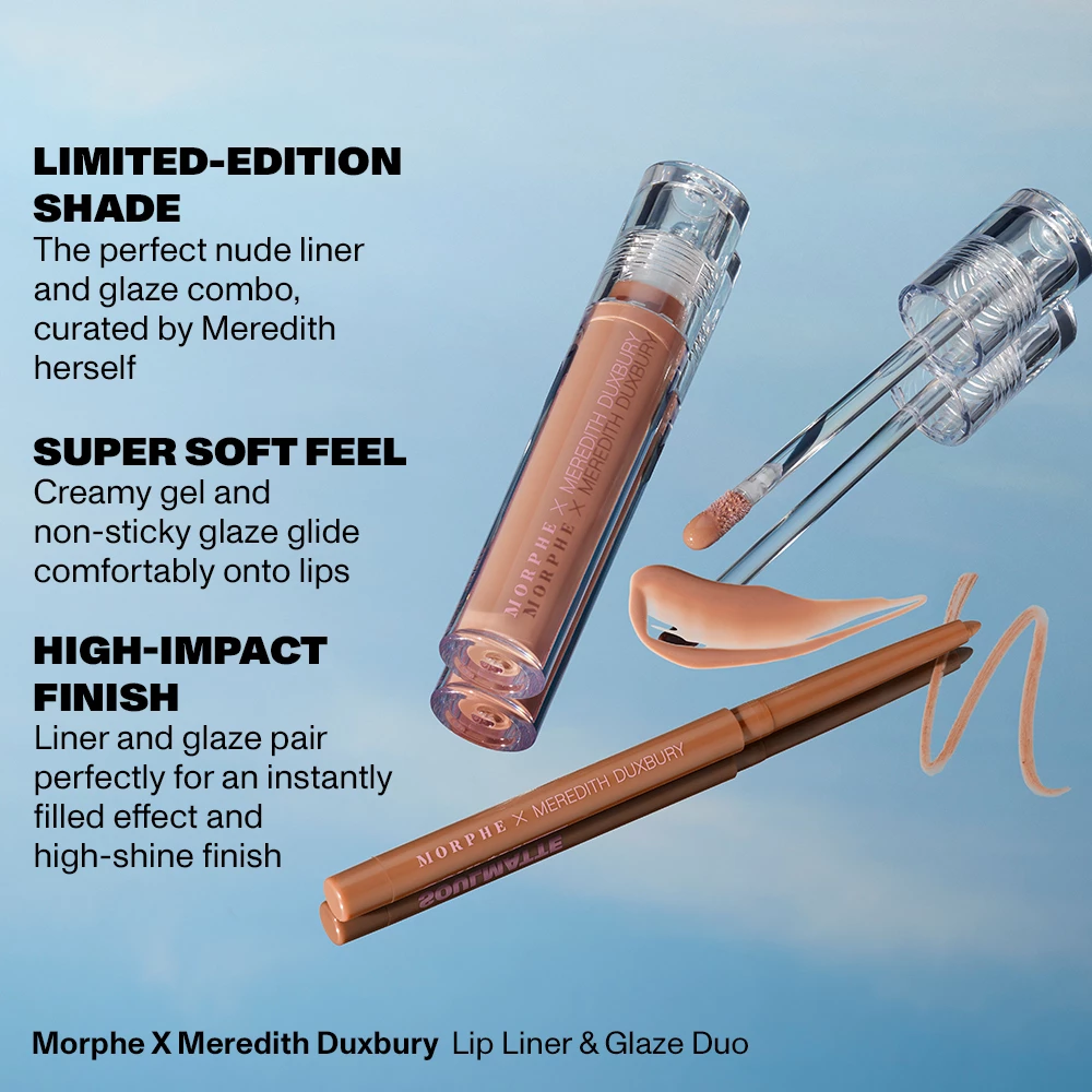 Meredith Duxbury olovka za usne + glazura za usne Duo - Morphe