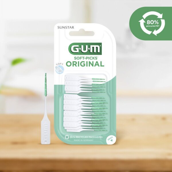 GUM Soft-Picks oriģinālie starpzobu tīrītāji, 50 gab.