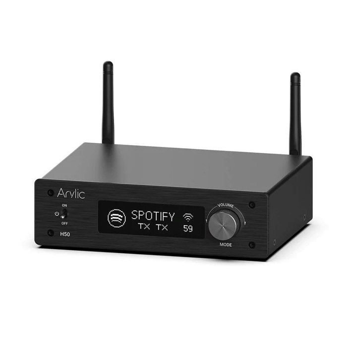 HiFi-versterker - Acryl - H50 - Draadloos - Wi-Fi - Bluetooth - HDMI