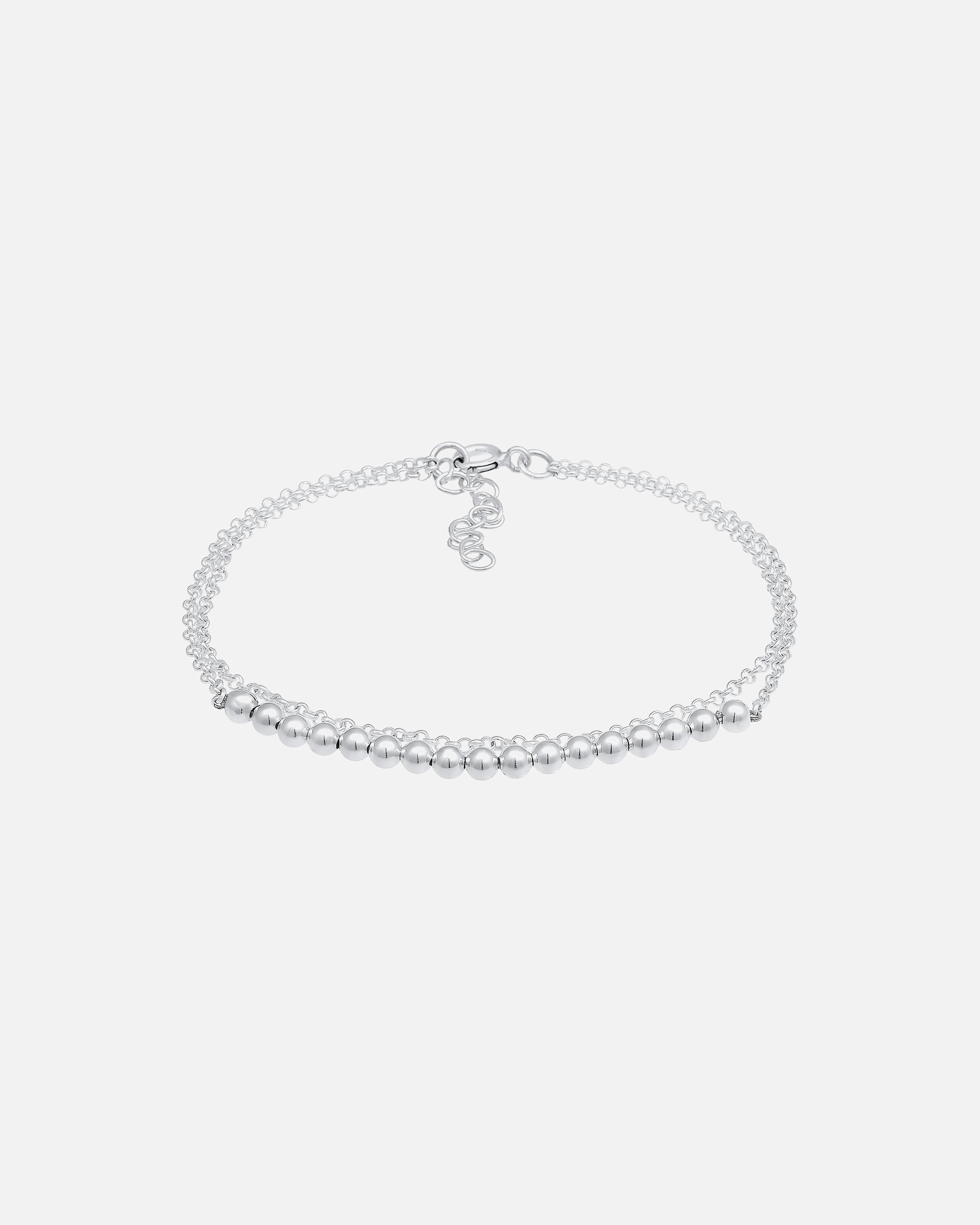 Elli Base Balle Design Geo Bracelet Femme (925/1000) Argent