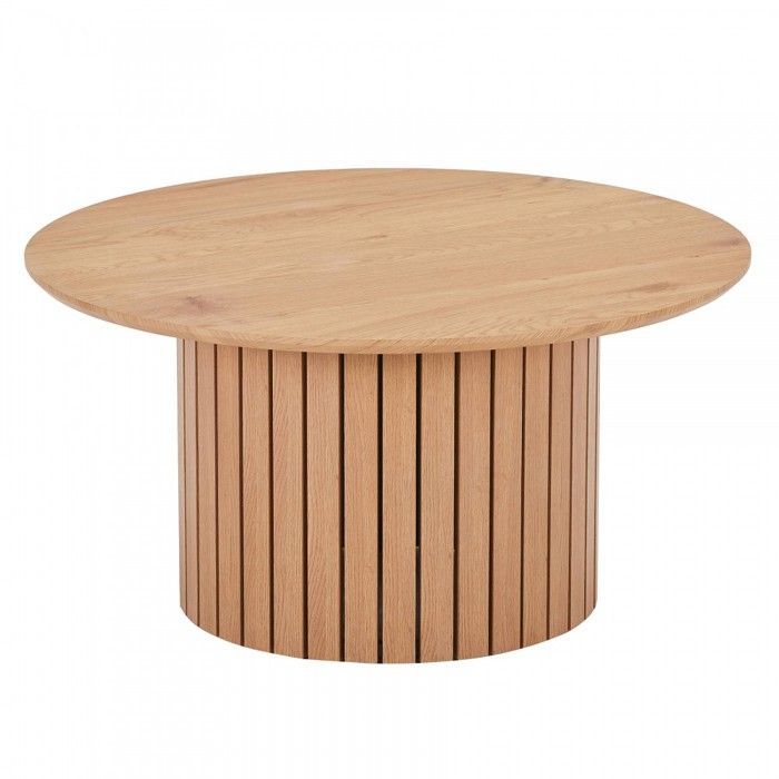 BAHIA salontafel, 80 cm diameter / Artisan Oak afwerking