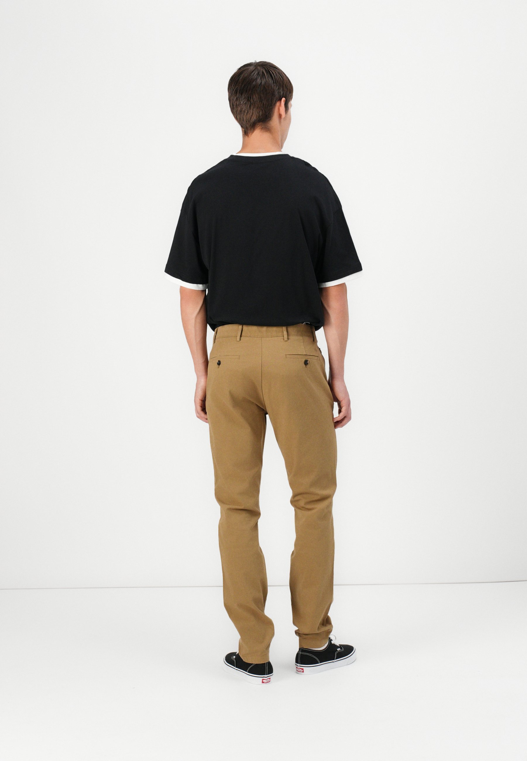 DOCKERS SMART FLEX TAPERED - Chino's - hermelijn