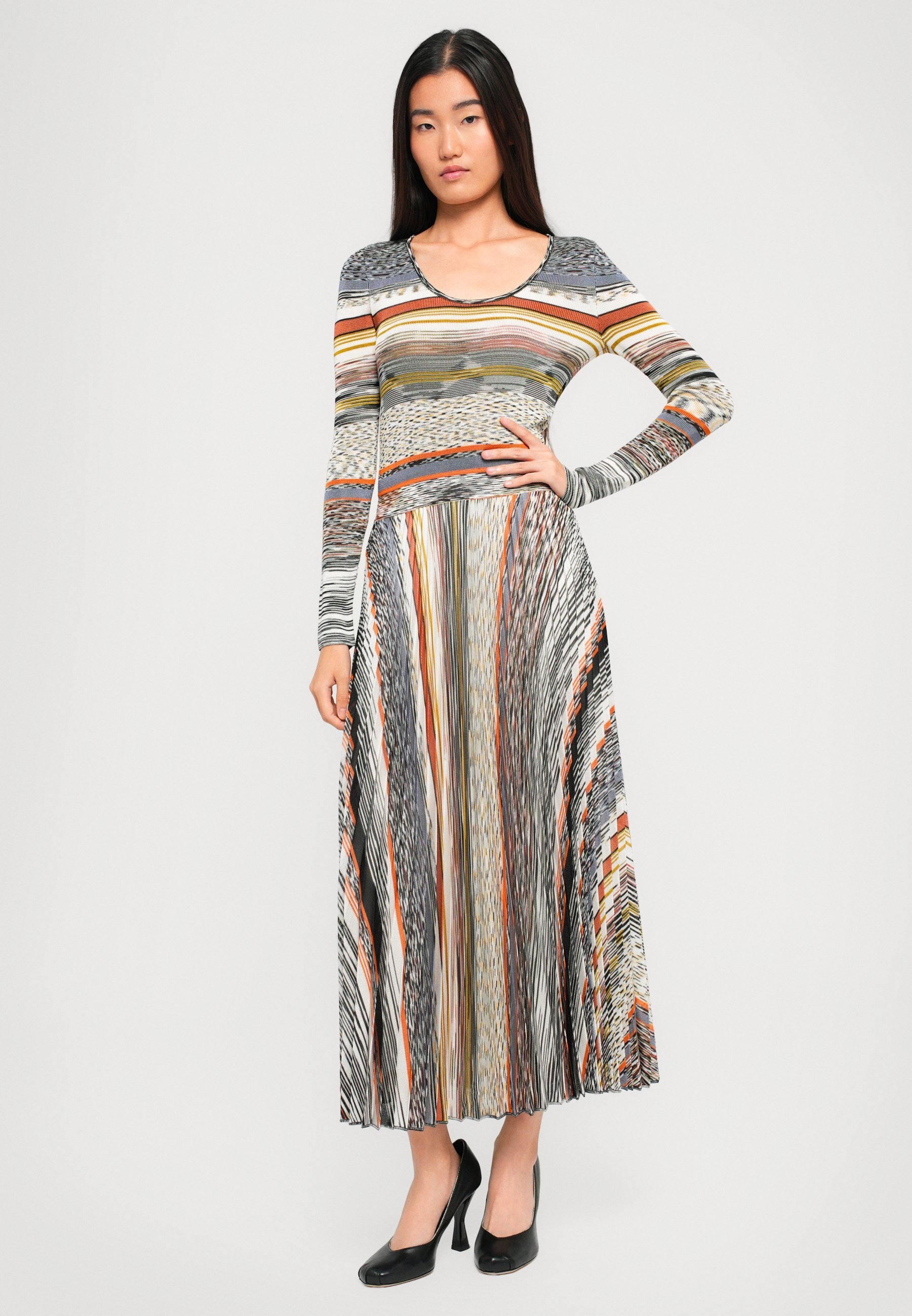 Abito lungo Missoni - Abito maglione - multicolore