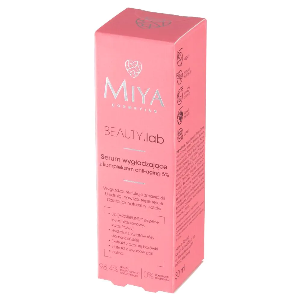 Miya Beauty.Lab Serum Wygładzające z kompleksem anti-aging 5%