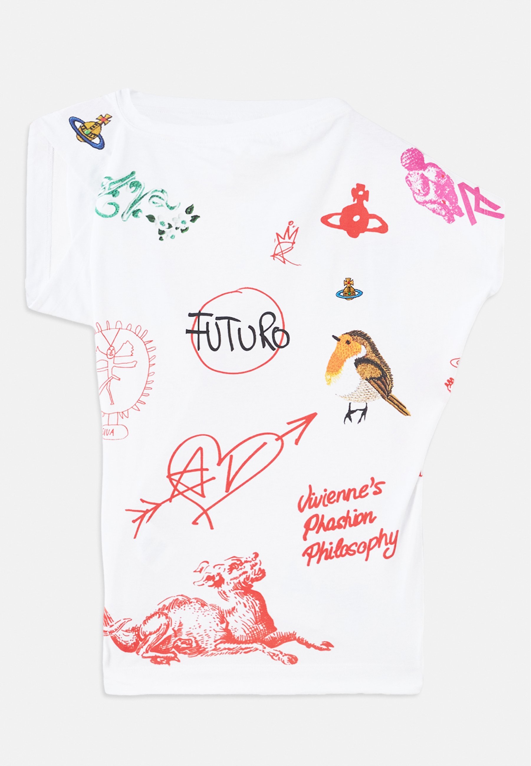 T-shirt imprimé Vivienne Westwood HEBO - logos