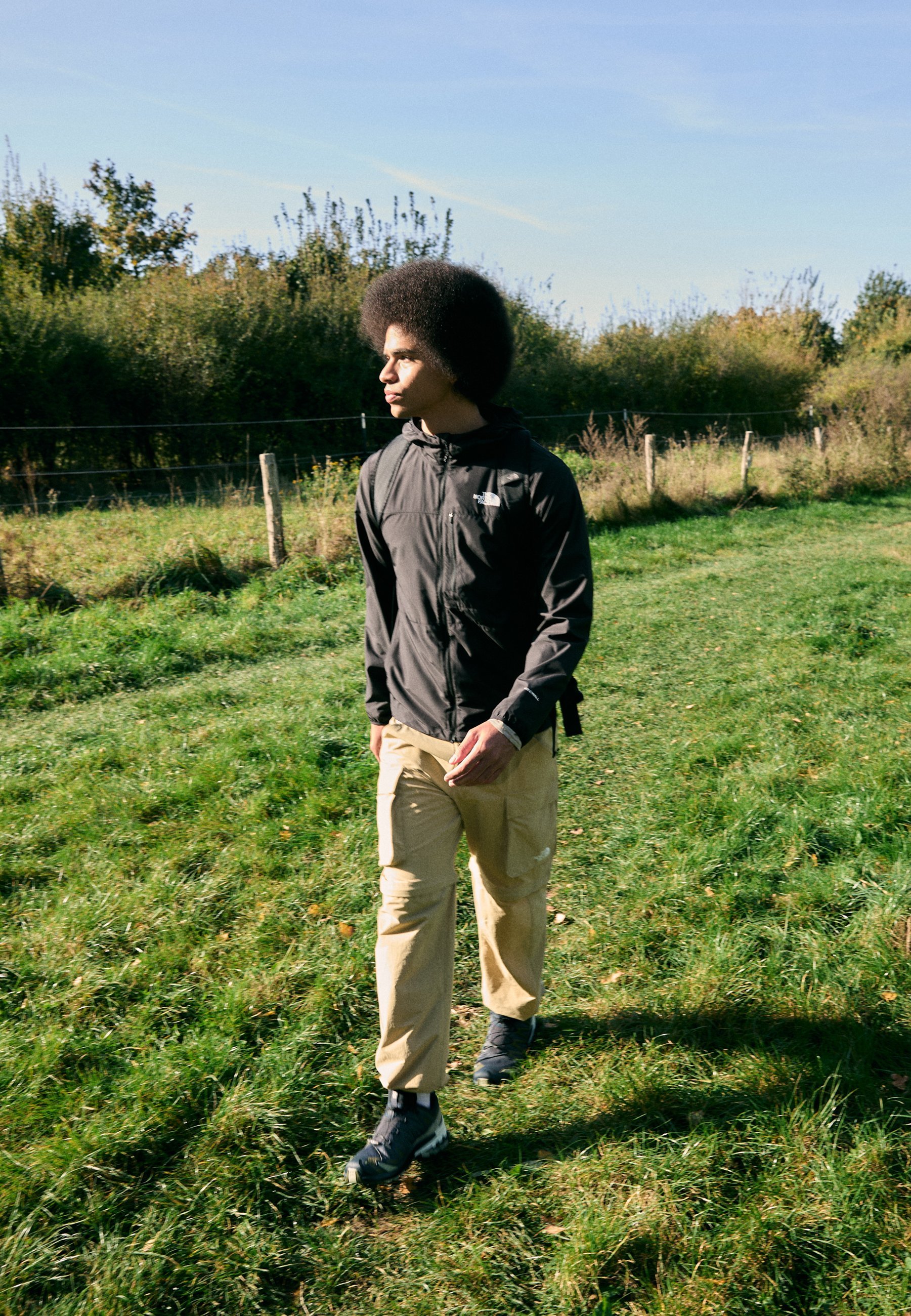 The North Face HIGHER RUN JACKET - Windbreaker - zwart