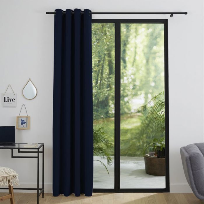 Conjunto de 2 cortinas blackout 140 x 260 cm 