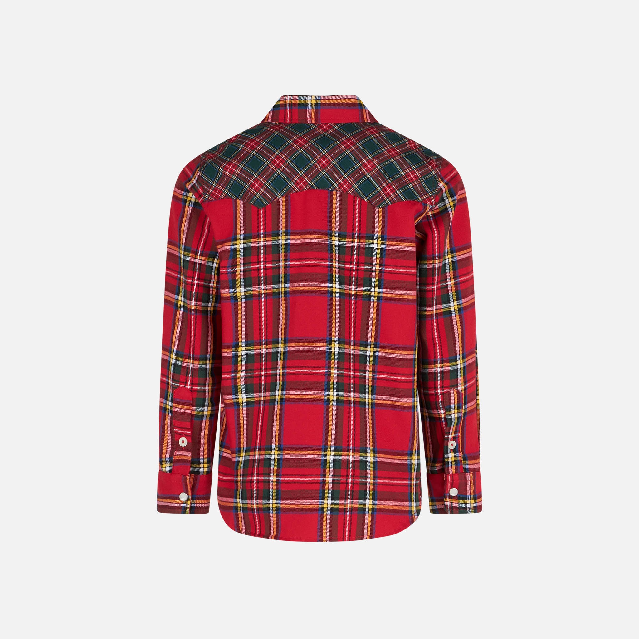 Dječja majica s tartan printom
