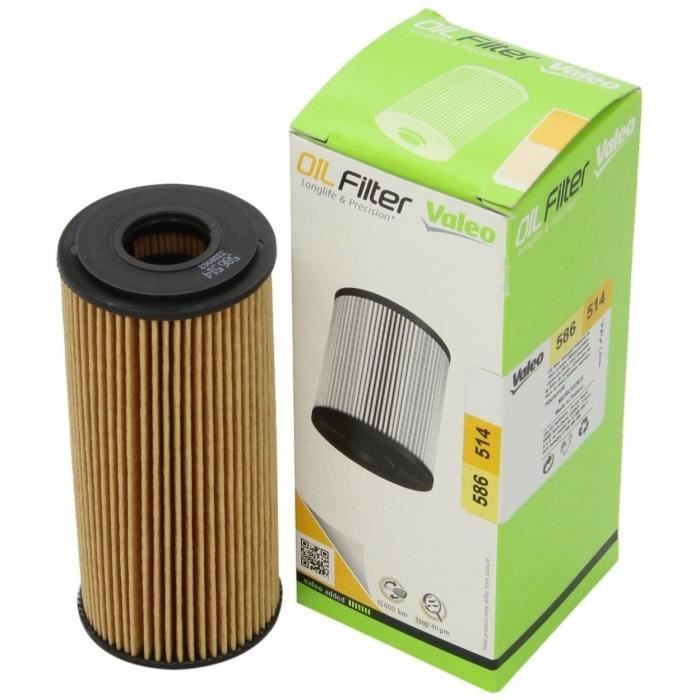 Oil filter - VALEO - 586514 - FLT HUI MERC A-KLASSE A 180 /A 170
