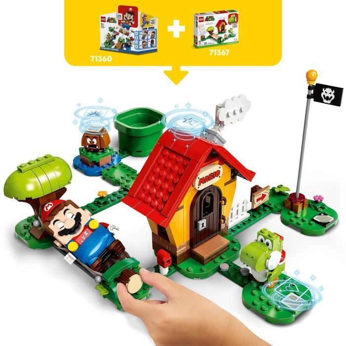 LEGO® Super Mario™ 71367 Ensemble d'extension La maison de Mario et Yoshi