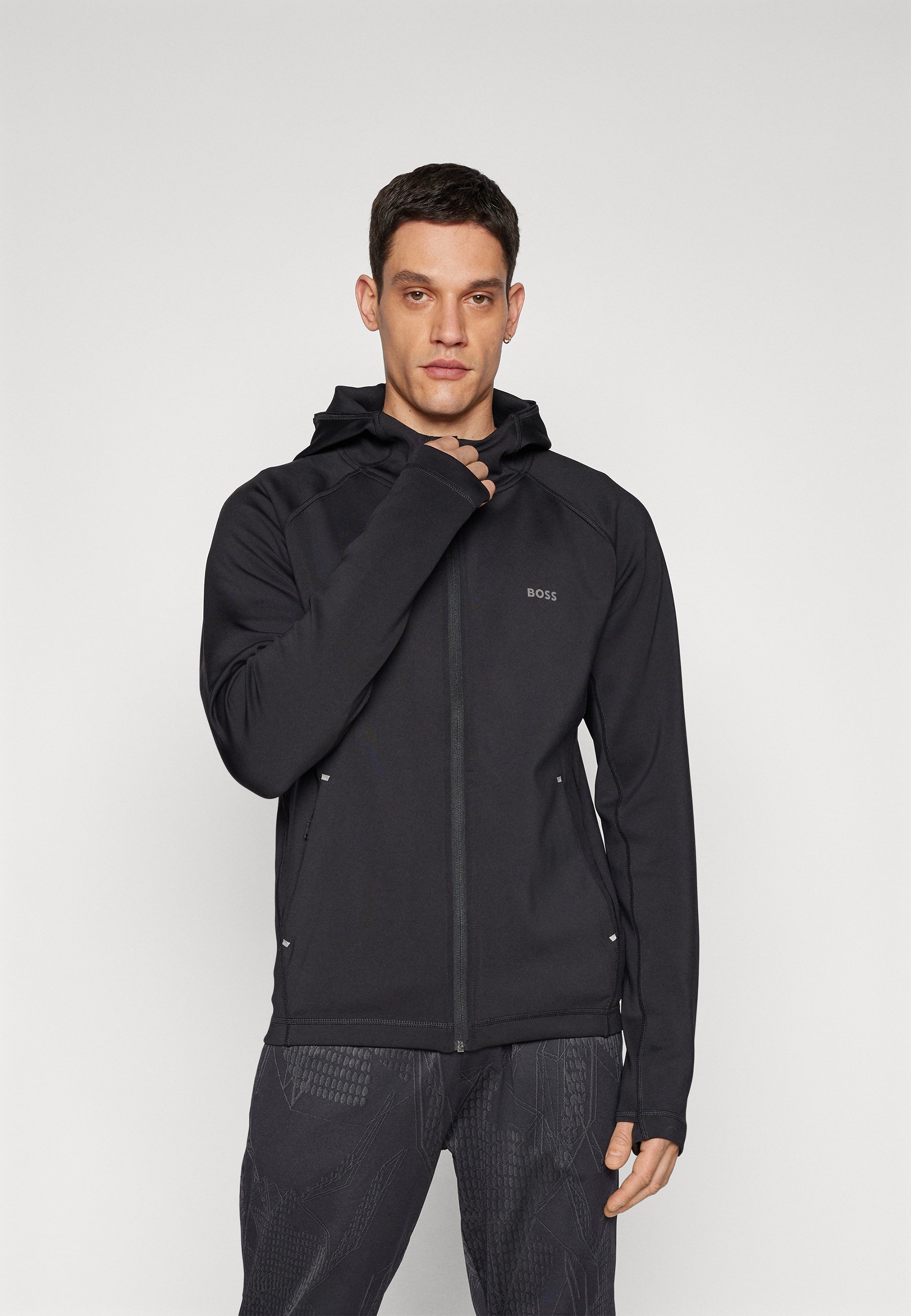 BOSS SICON ACTIVE - Trainingsjack - zwart