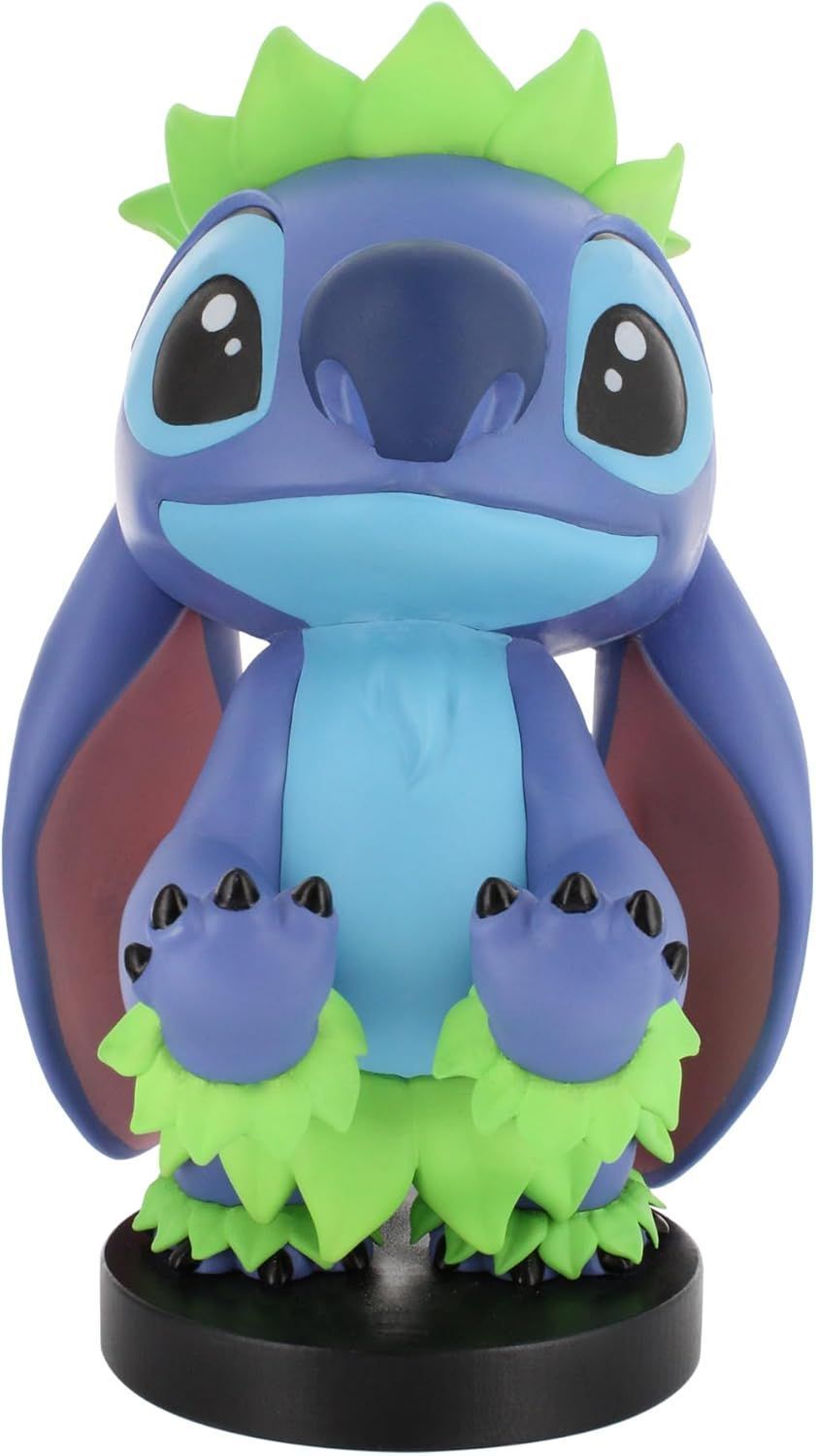 Statuetta Disney Stitch Hula - EXQUISITE GAMING - Cable Guys - Supporto per cuffie, smartphone o piccolo accessorio - 20 cm