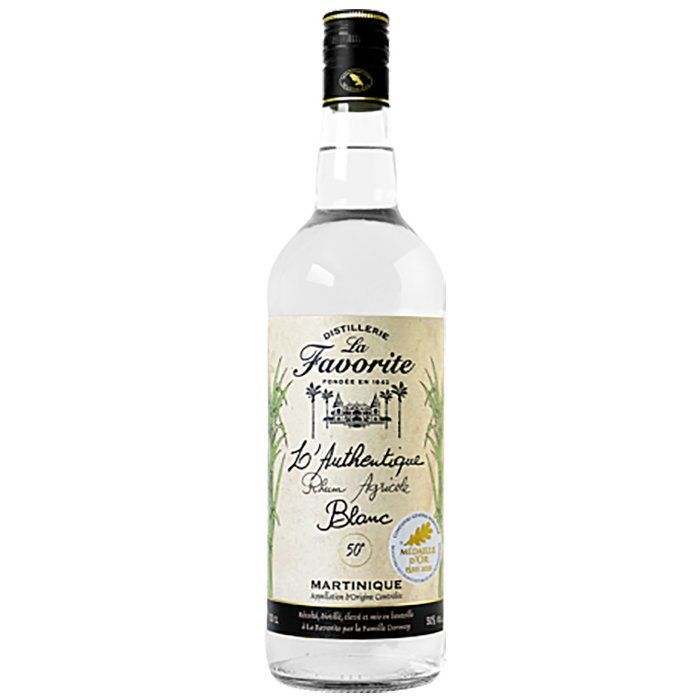 Ron blanco auténtico 50° 100cl La Favorite