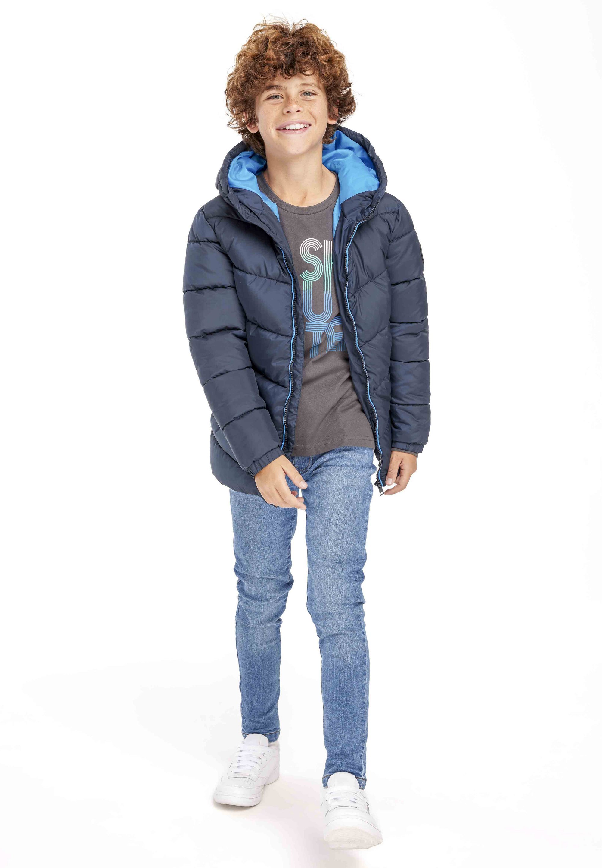 MINOTI PADDER PUFFER - Winterjas - navy royal blue