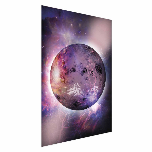 Plakat Nieznana planeta 21x30 cm