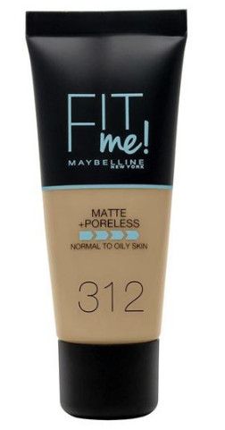„Fit Me Matte“ beporė makiažo bazė Makiažo pagrindai