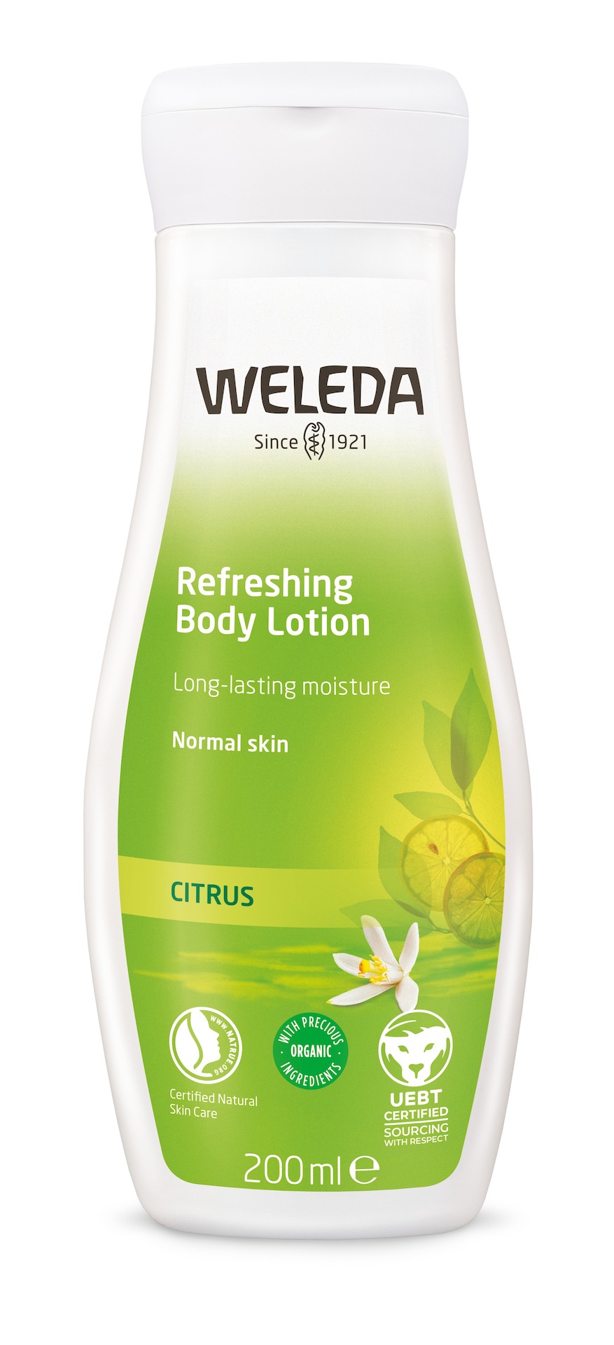 Weleda Citrusos frissítő testápoló 200 ml