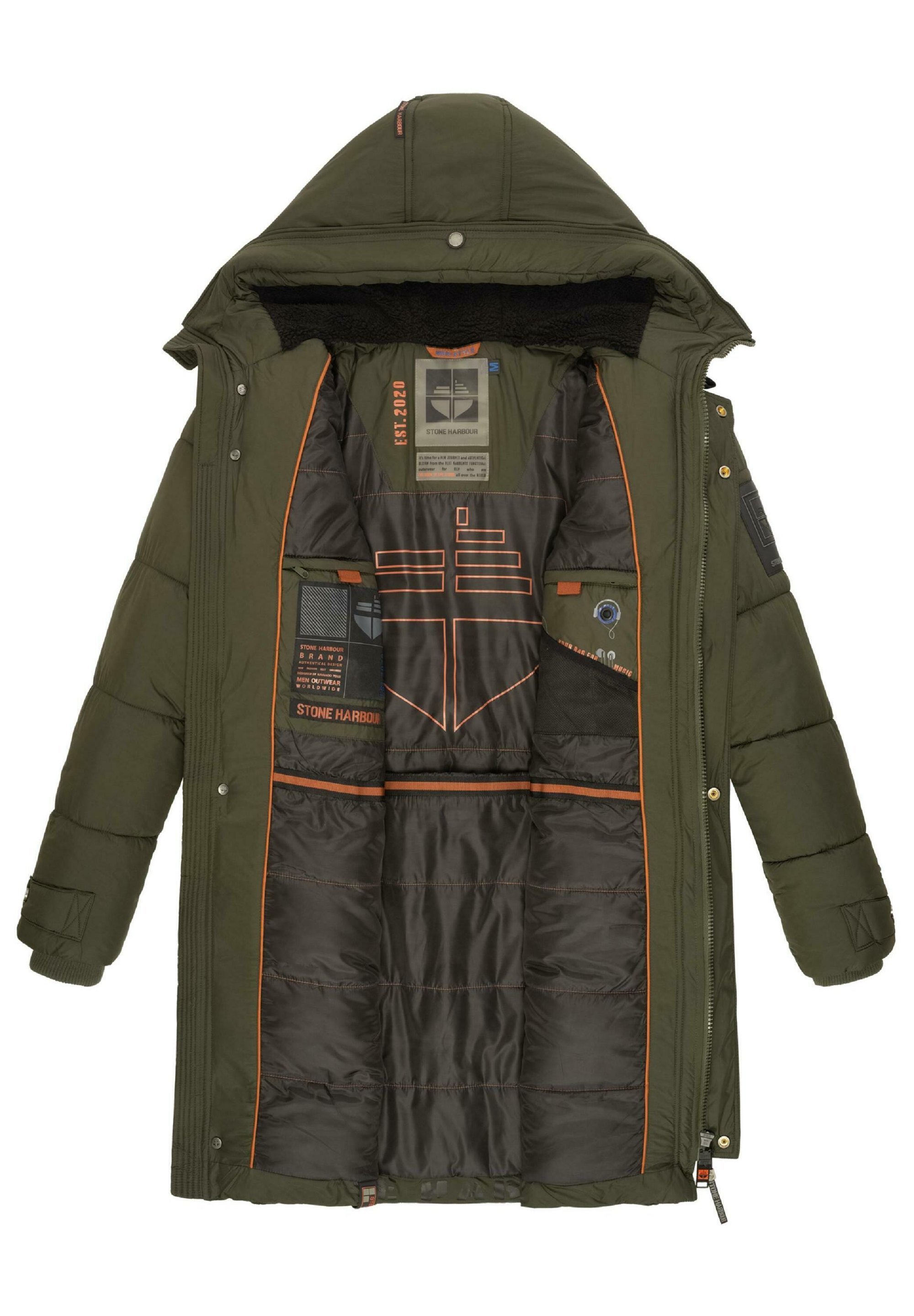 STONE HARBOR EVIDENCE - Manteau d'hiver - olive