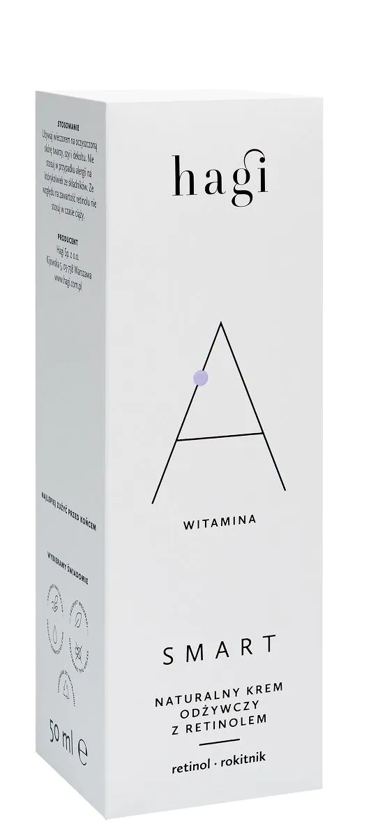 Hagi Smart A Naturalny krem odżywczy z pro-retinolem