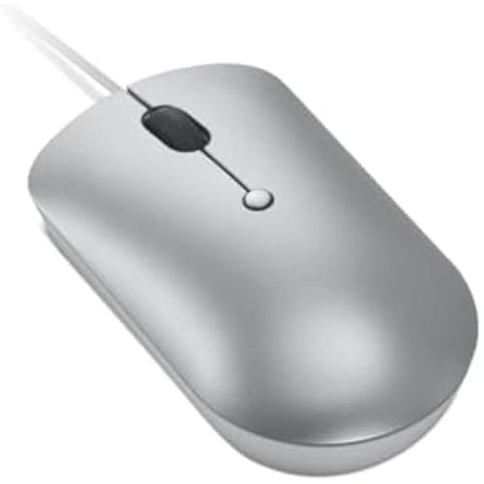 Mouse Lenovo 540 - Com fio USB-C - Design ambidestro - 2400 DPI ajustáveis