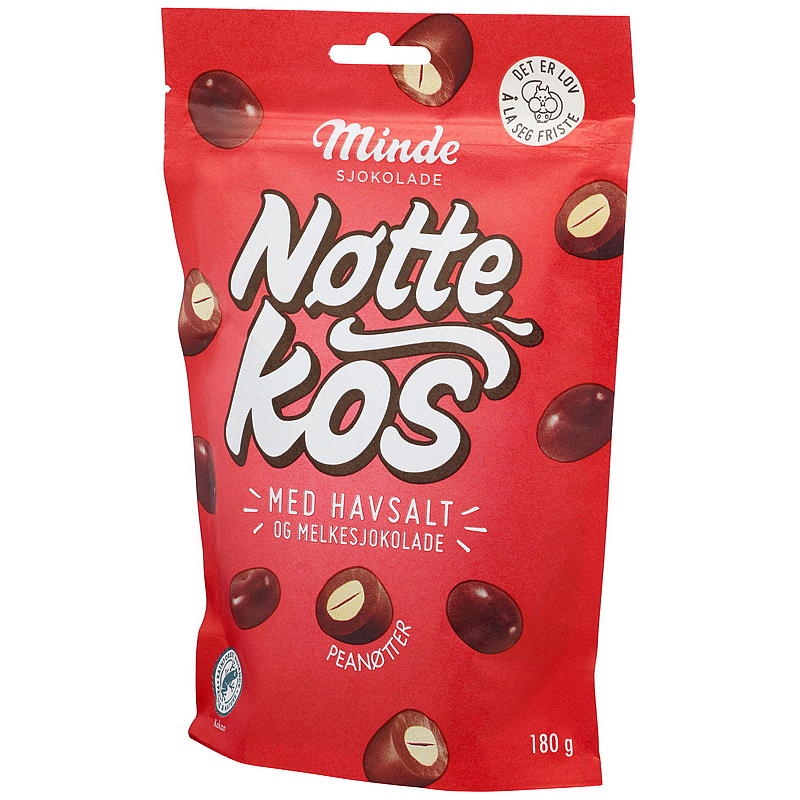 Minde nøttegodteri 180 g peanøtter