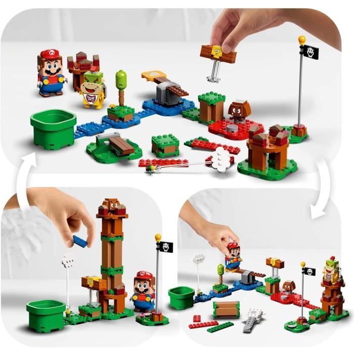 Pack de démarrage Aventures Super Mario - LEGO - 71360 - Jeu de construction - Mixte - Enfant - Mario