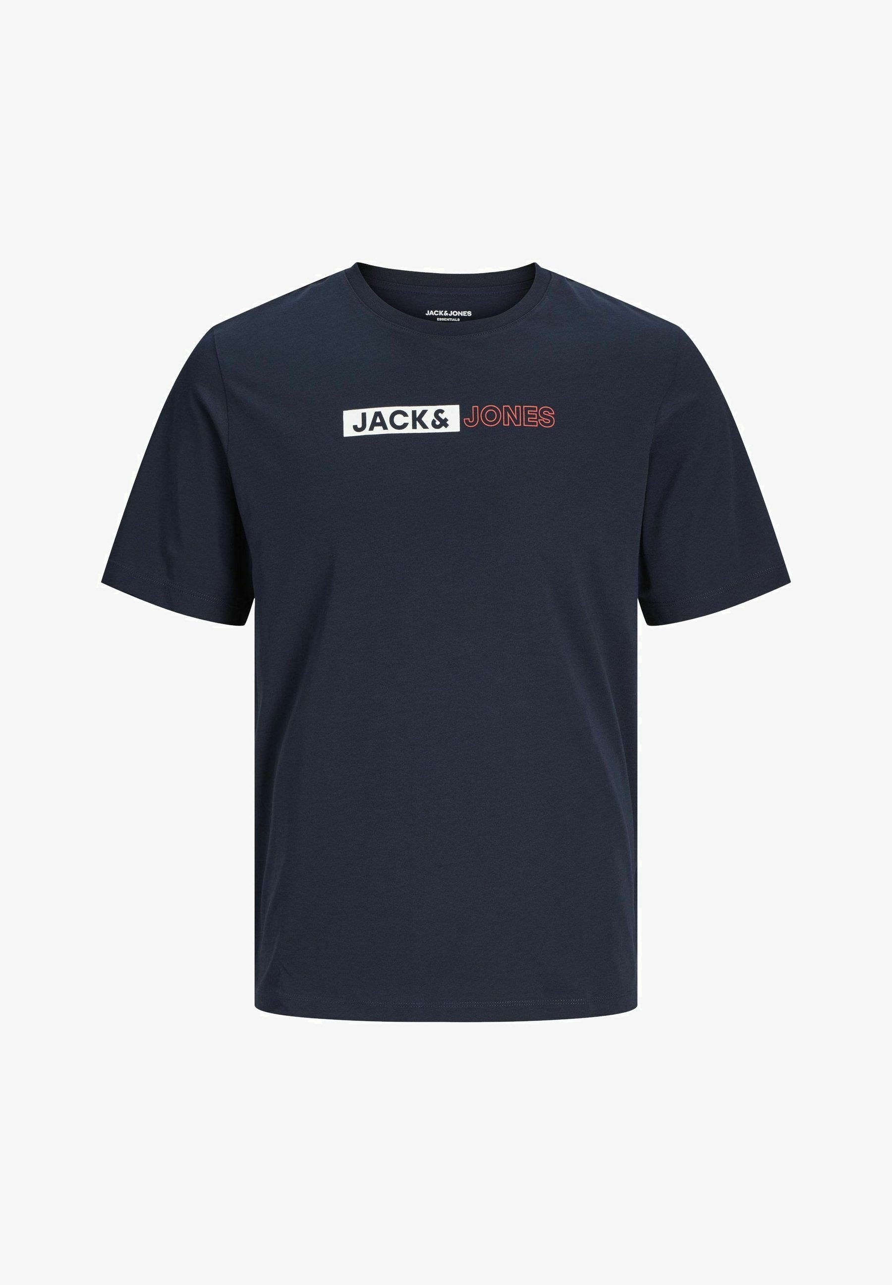 Logo Jack & Jones - T-shirt stampata - blazer blu navy