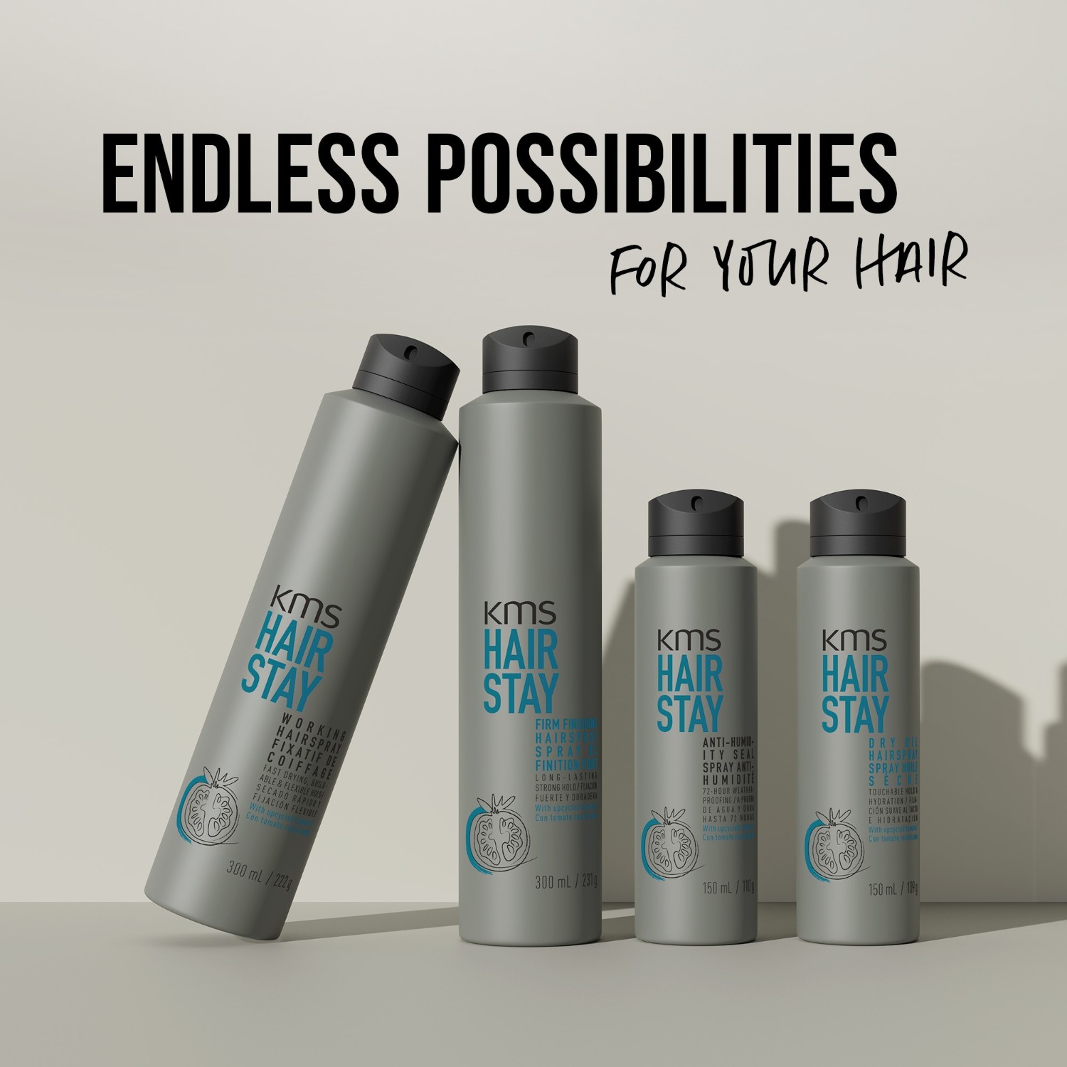 Lacca per capelli KMS HairStay Dry Oil - 75 ml