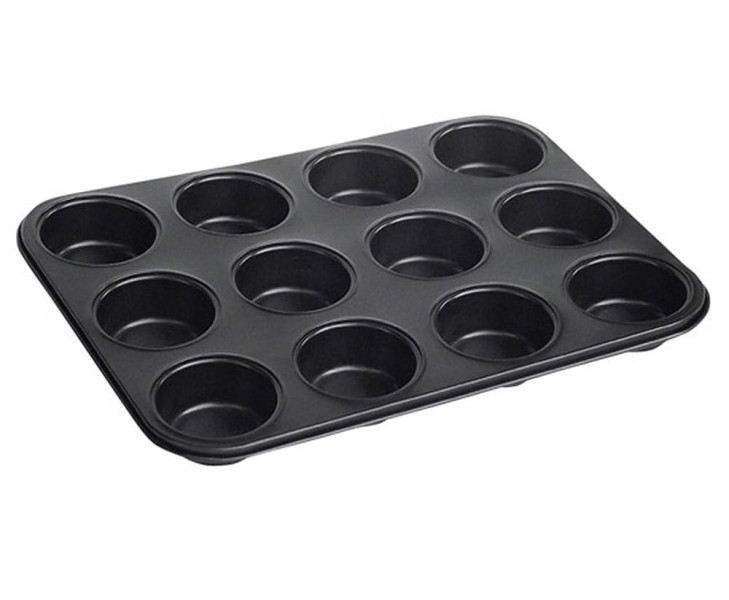 Forma blaszana do babeczek muffinek x12 KINGHOFF