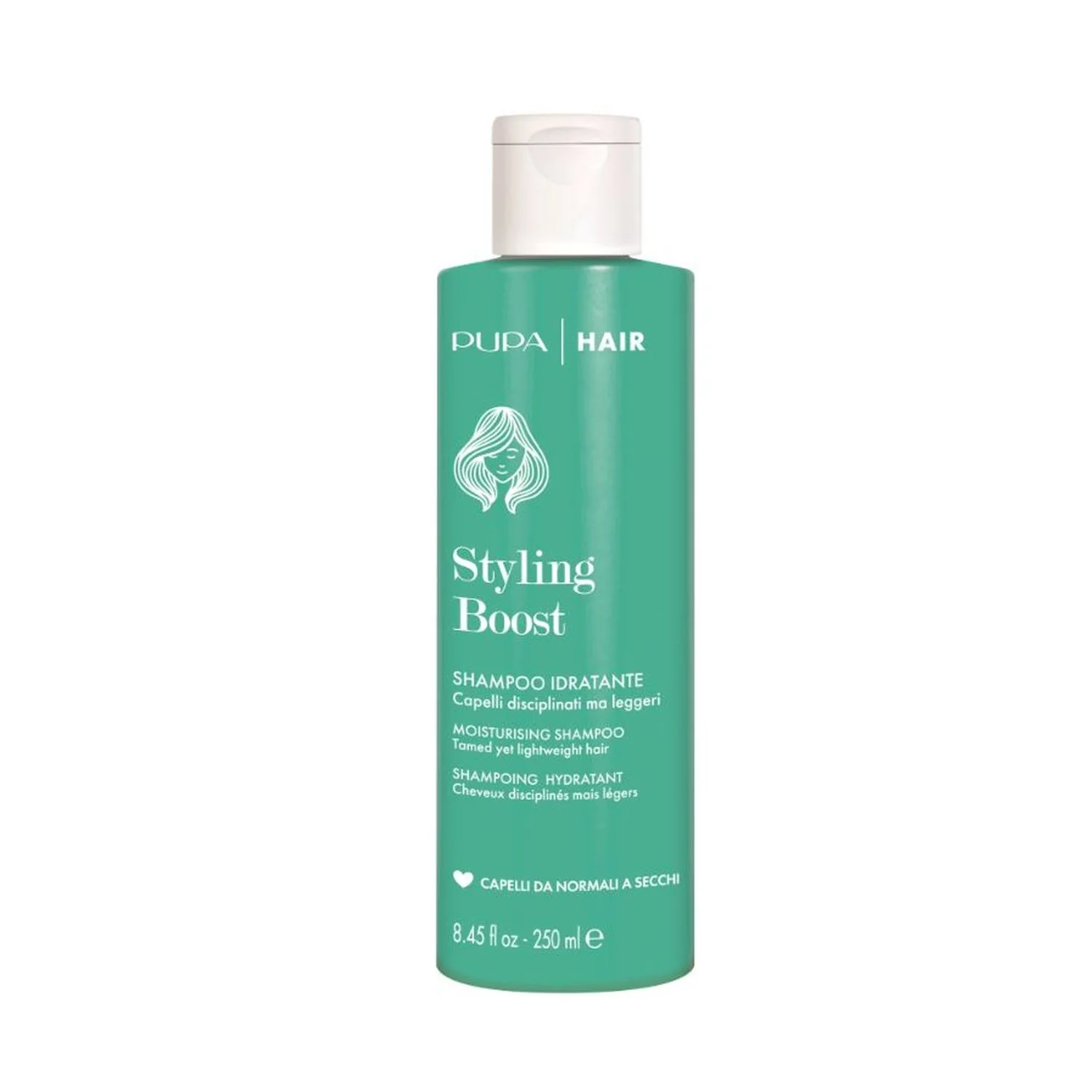 Pupa Hair Styling Boost Shampoo Idratante - Shampoo Nutriente, Shampoo Delicato