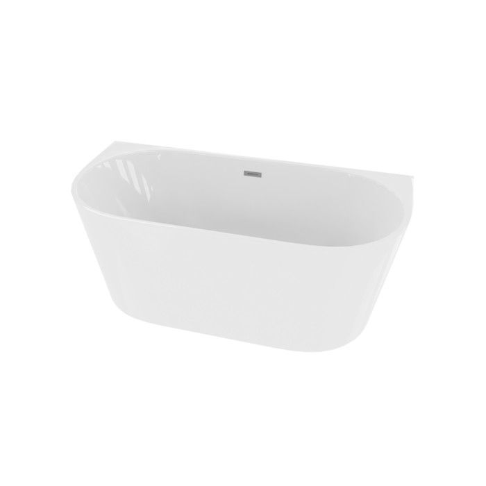 LAVITA Caldera 1500 freestanding bathtub 150x75x58 cm acrylic | Rectangular bathtubs | Modern | 250 L | Glossy white