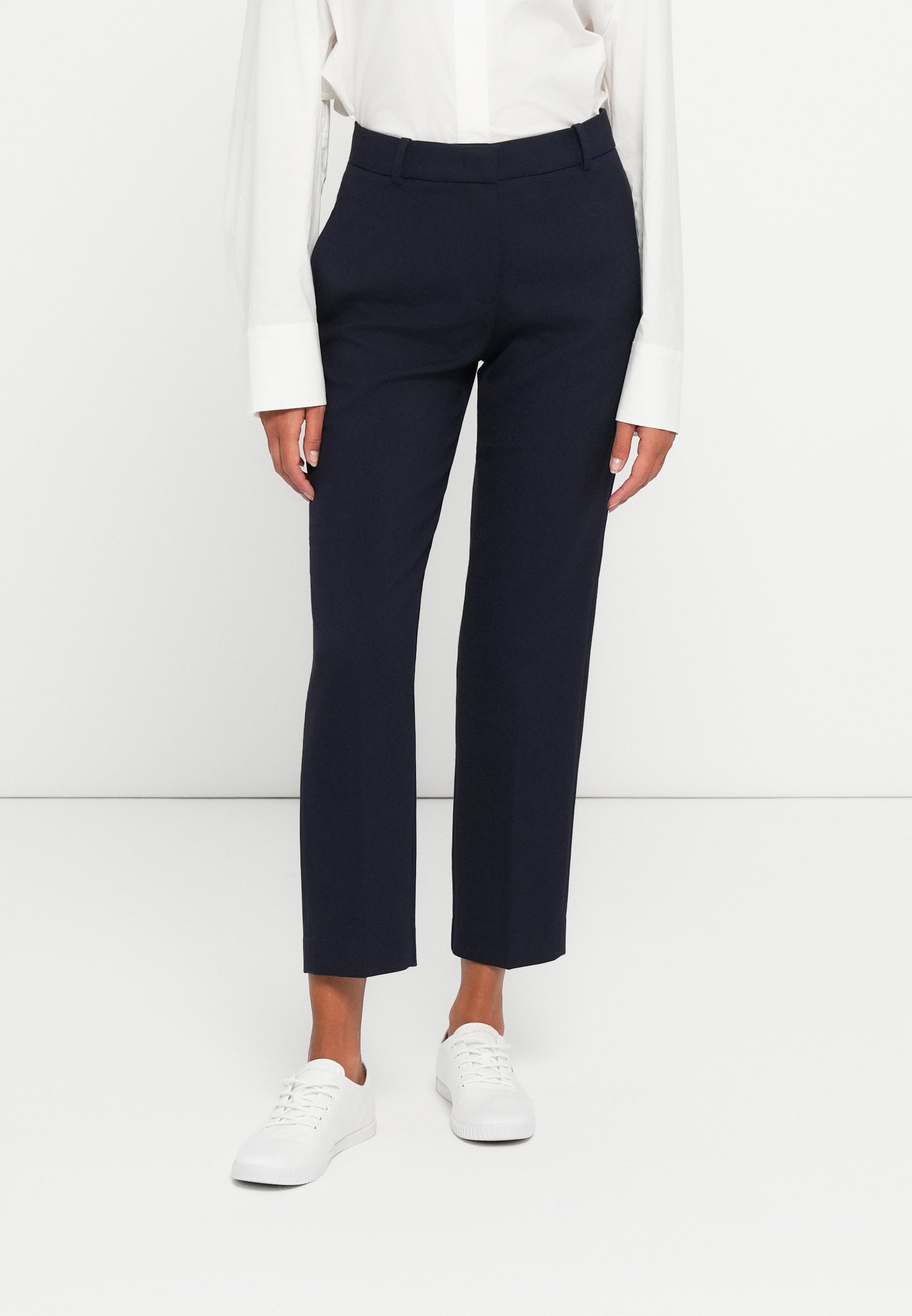 Tommy Hilfiger PUNTO SLIM STRAIGHT PANT - Broek - donker nachtblauw