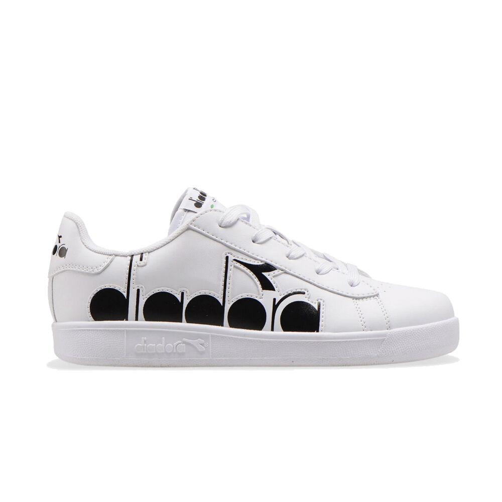  Diadora Game P Bolder Gs 101.176274 01 C0351 Vita/svarta sneakers
