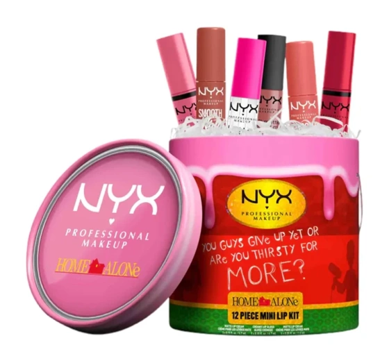 NYX Professional Makeup × Home Alone zestaw mini błyszczyków do ust