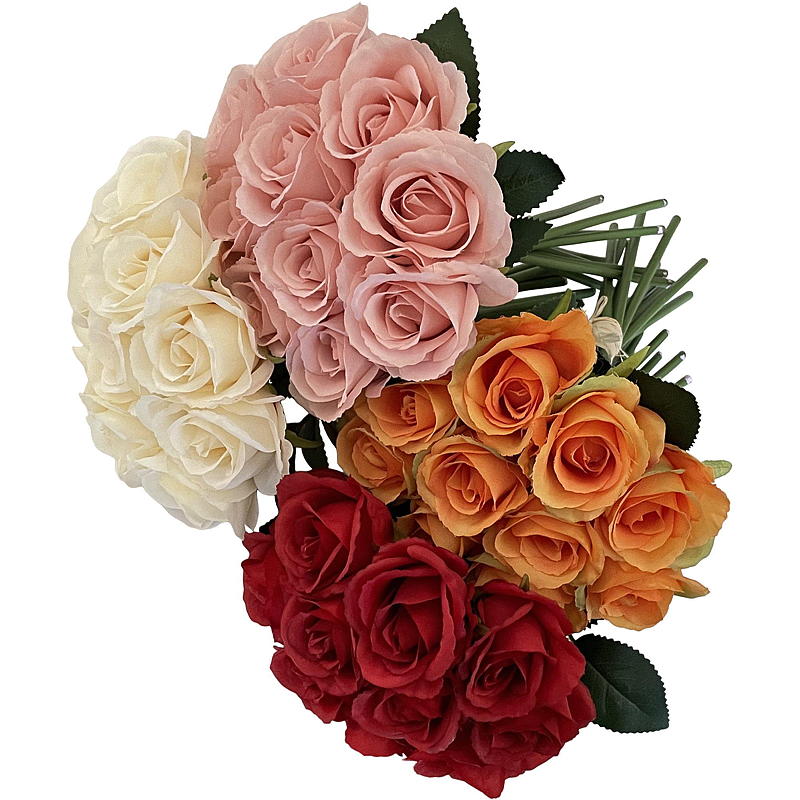 Hem Rosbukett 10 st. 26 cm