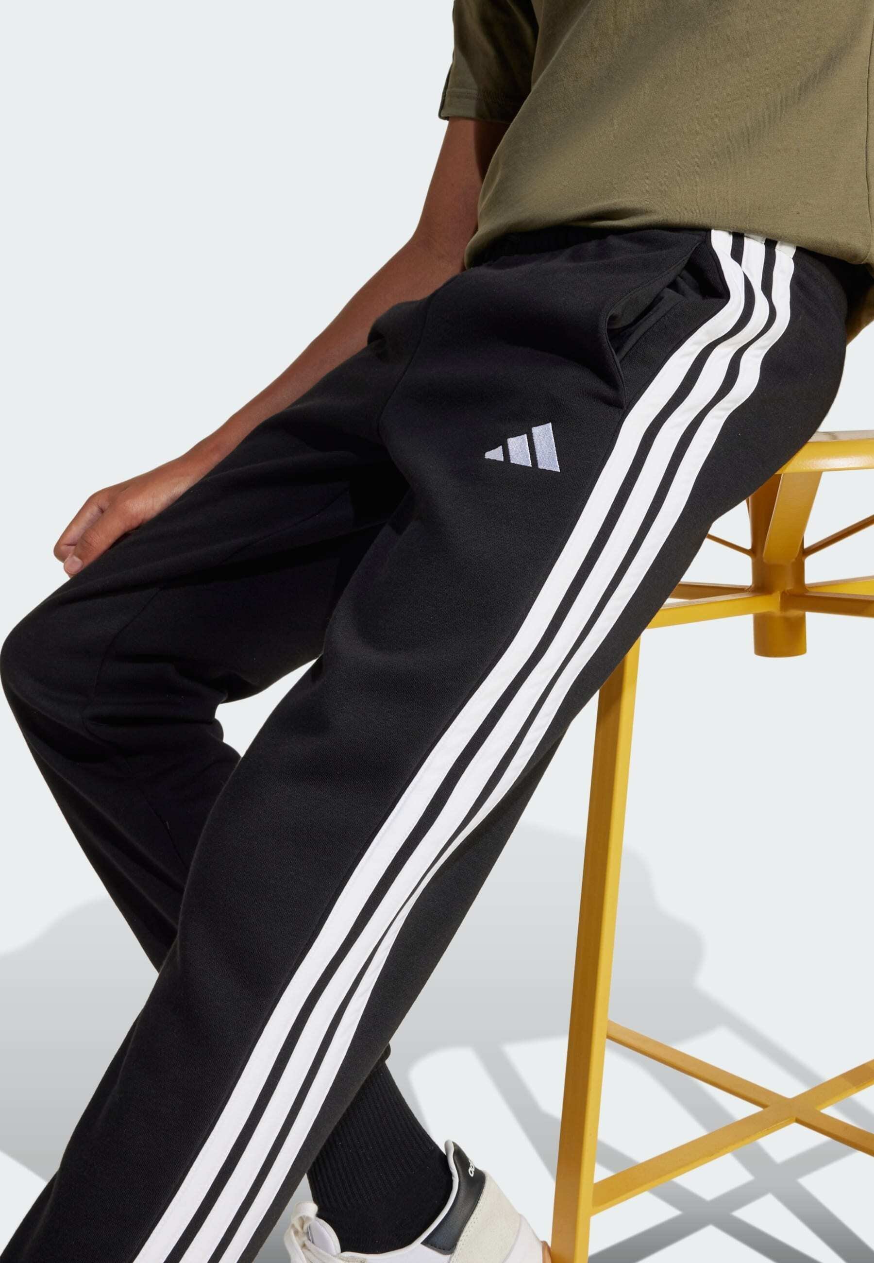 adidas Performance ESSENTIALS UNISEX - Trainingsbroek - zwart wit