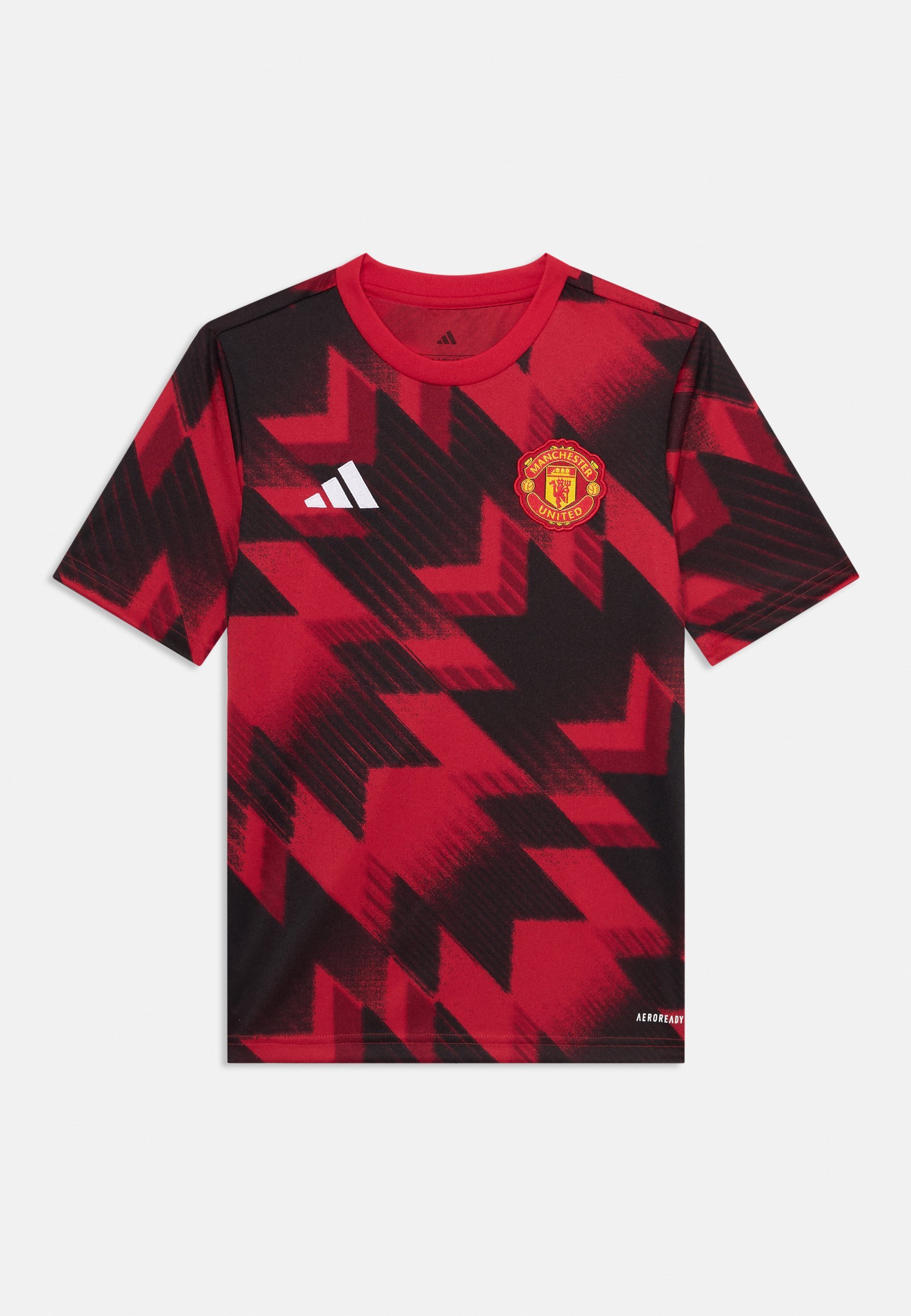 adidas Performance MANCHESTER UNITED PRE MATCH UNISEX - Print T-Shirt - mufc red