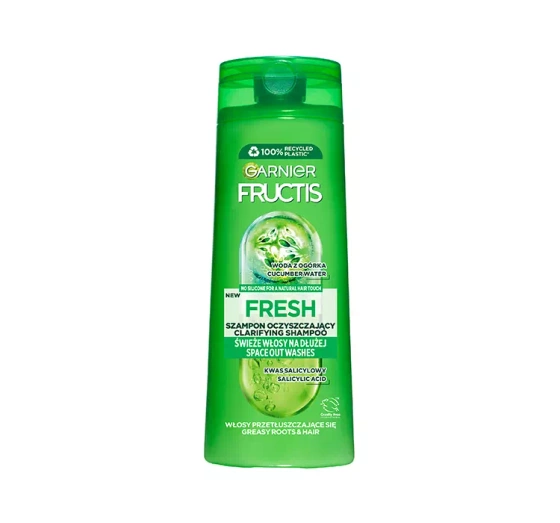 Garnier Fructis Fresh szampon oczyszczający do włosów przetłuszczających się 250 ml