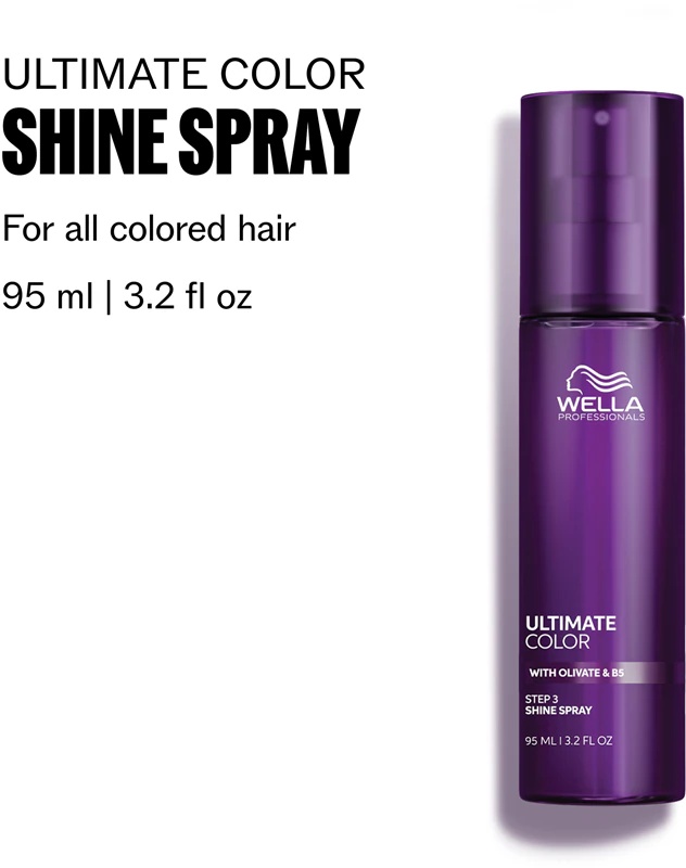 „Wella Professionals Ultimate Color“ purškiamas plaukų dažai žvilgantiems ir švelniems.