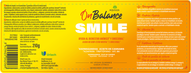 Aquilea On Balance Smile Ashwagandha Gummies Mental and Emotional Wellness 60 gummies 60 gummies