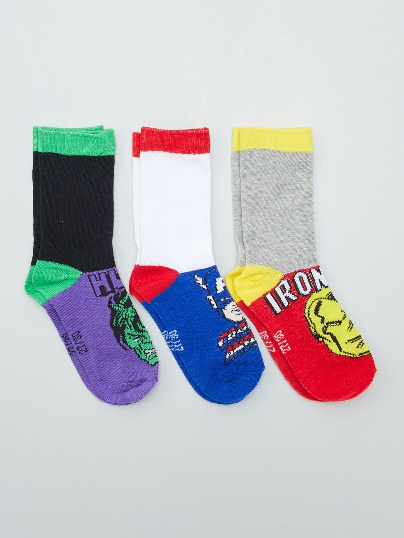 Conjunto de calcetines de Marvel Avengers - MORADO