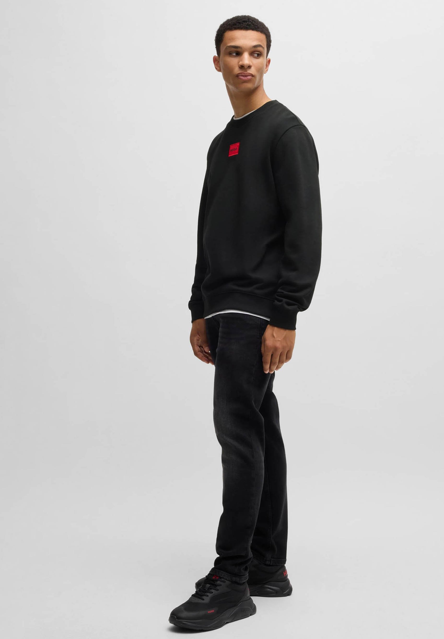 HUGO DIRAGOL - Sweatshirt - zwart