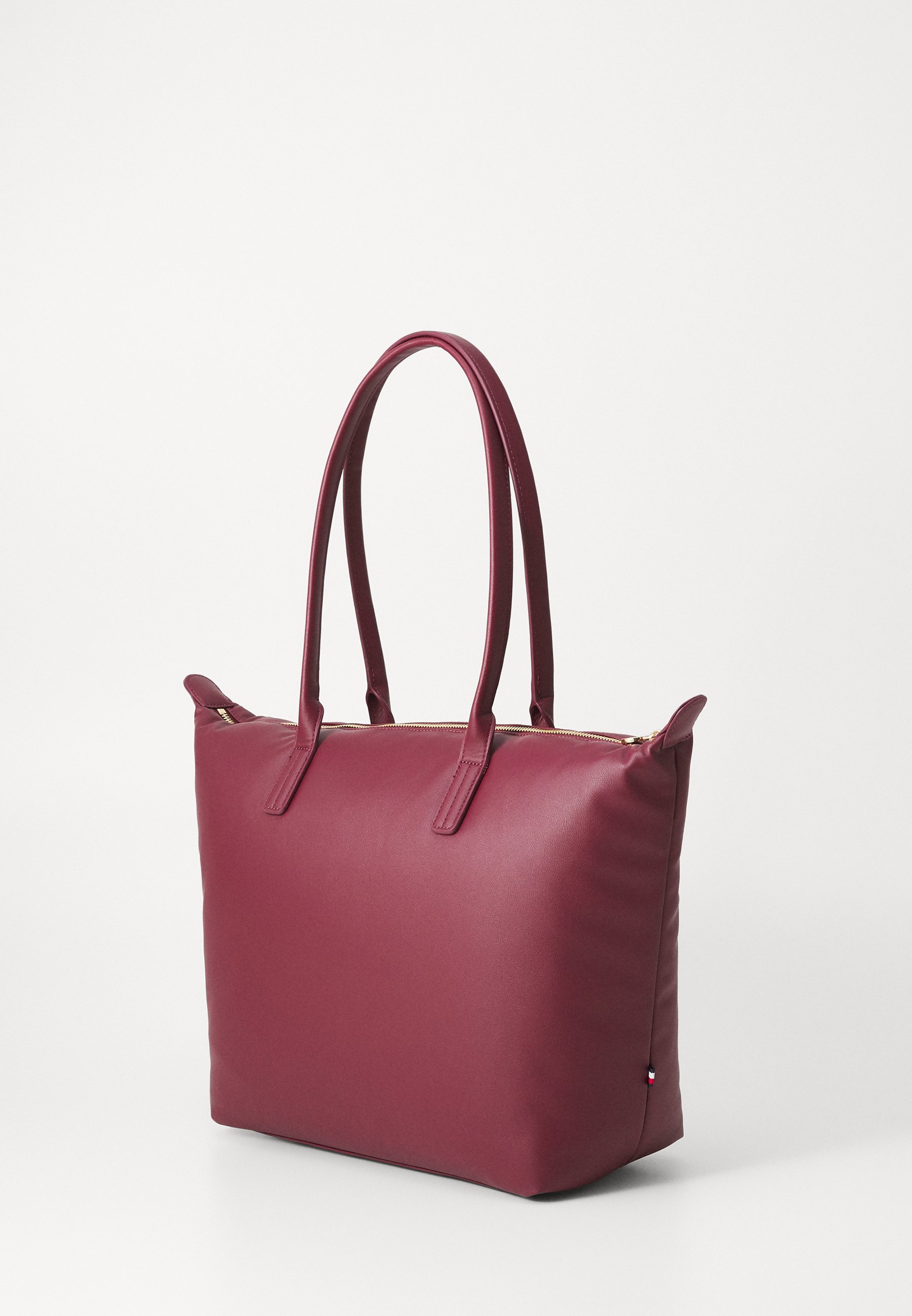 Tommy Hilfiger POPETTE SOFT TOTE - Handtas - dieprood