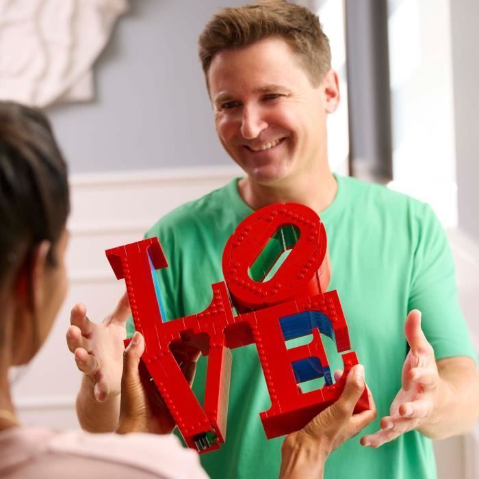 LEGO Art 31214 LOVE - Bouwset voor volwassenen - Decoratie en cadeau voor stellen