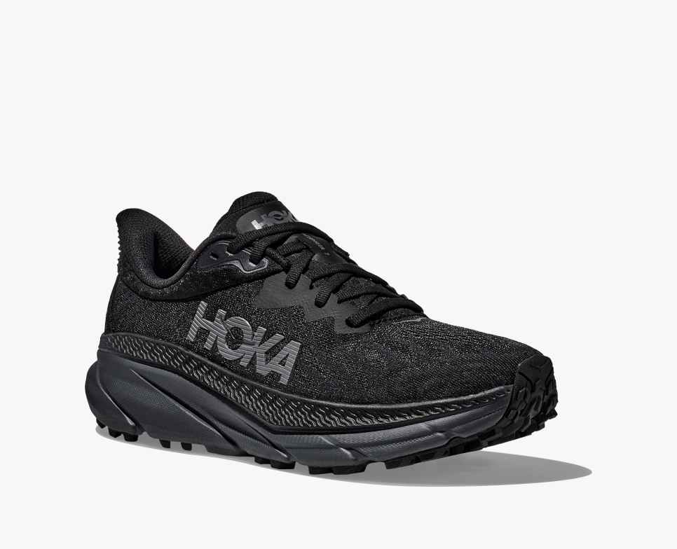 HOKA Challenger 7 Noir/Noir