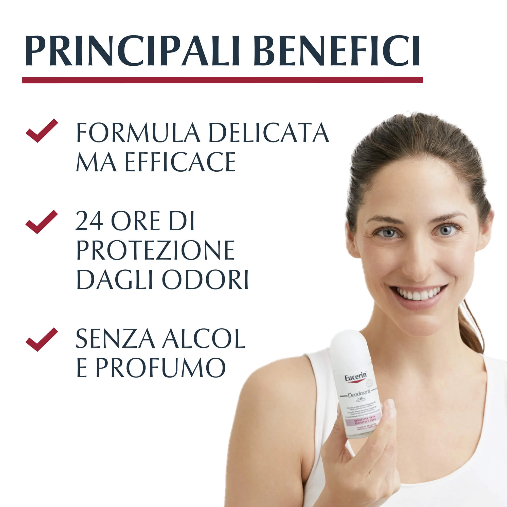 Deodoranti & Antitraspiranti 24h Roll-on Pelli Sensibili - Deodorante Roll-on