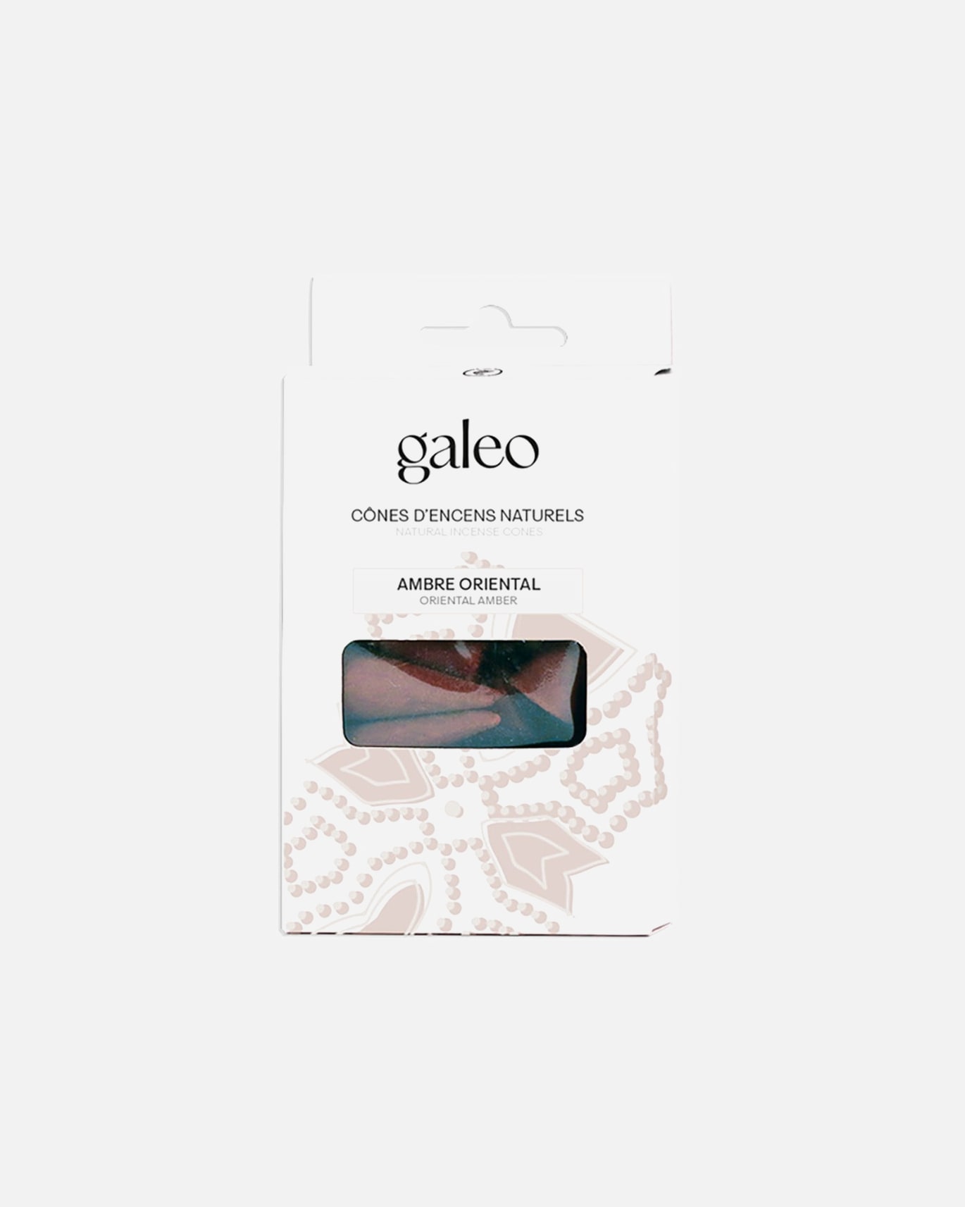Galeo Pochette 10 cônes encens ambre oriental