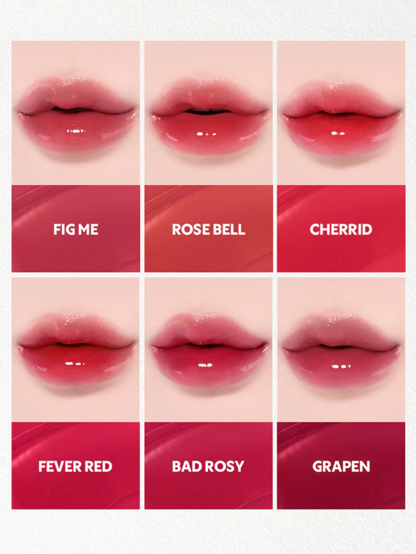 TIRTIR Waterism Glow Tint langdurige lipgloss, kleine verpakking