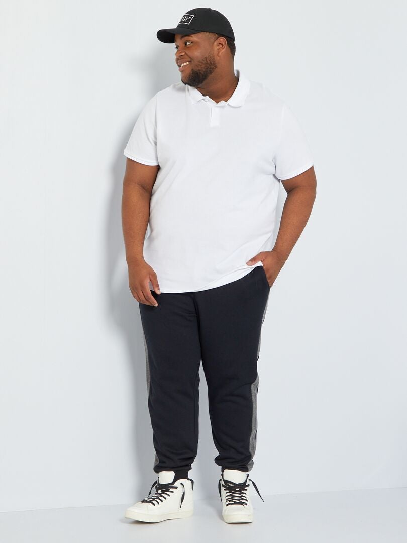 Poloshirt van piquétricot - wit