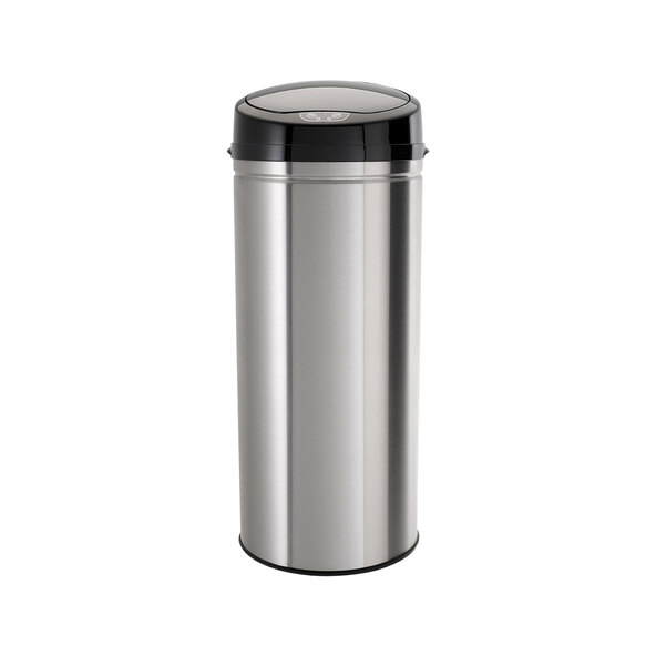 Abfalleimer mit Sensor, 42 l, INOX Brushed